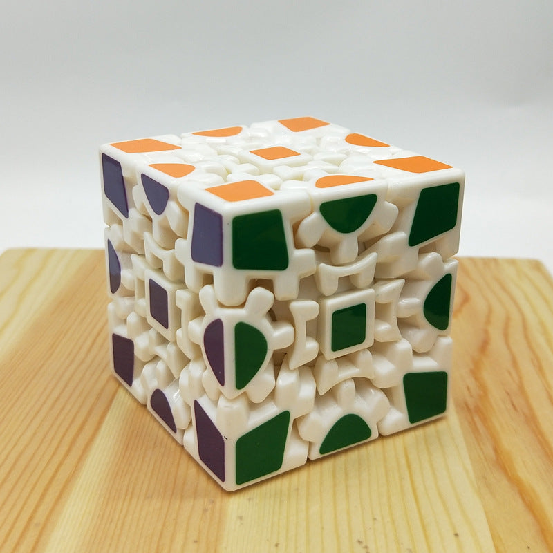 Gear Cube Generation One Or Two Gear Third-Order Magic Rubik's Cube Three-dimensional